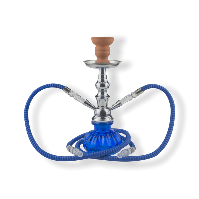 Omnis - Hookah - 10.5" 2 Hose Pumpkin