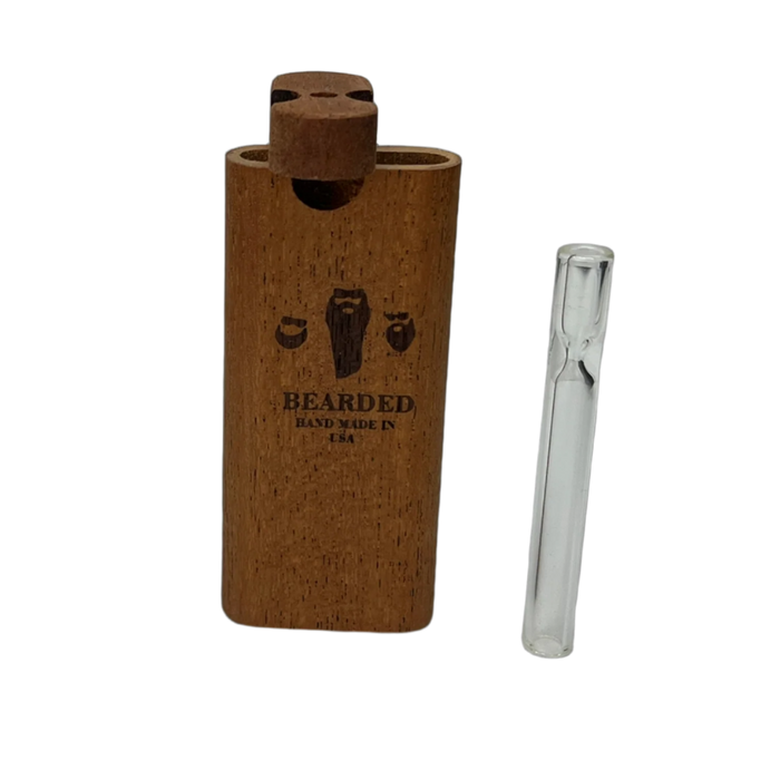 Bearded Glass - Tall w/Clear Glass Dugout
