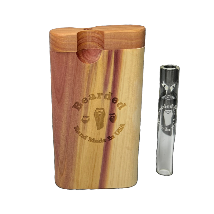 Bearded Glass - Short w/Logo Dugout