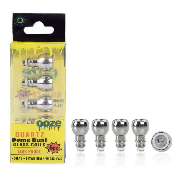 Ooze - Dome Dual Coils - Quartz