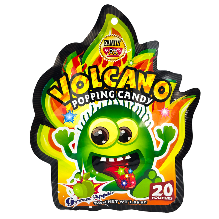 Volcano Popping Candy 20pk