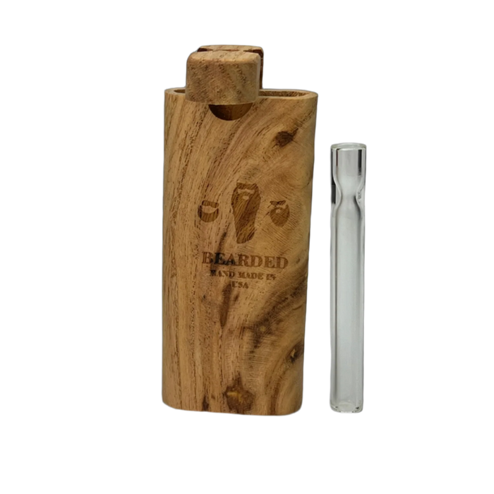 Bearded Glass - Tall w/Clear Glass Dugout