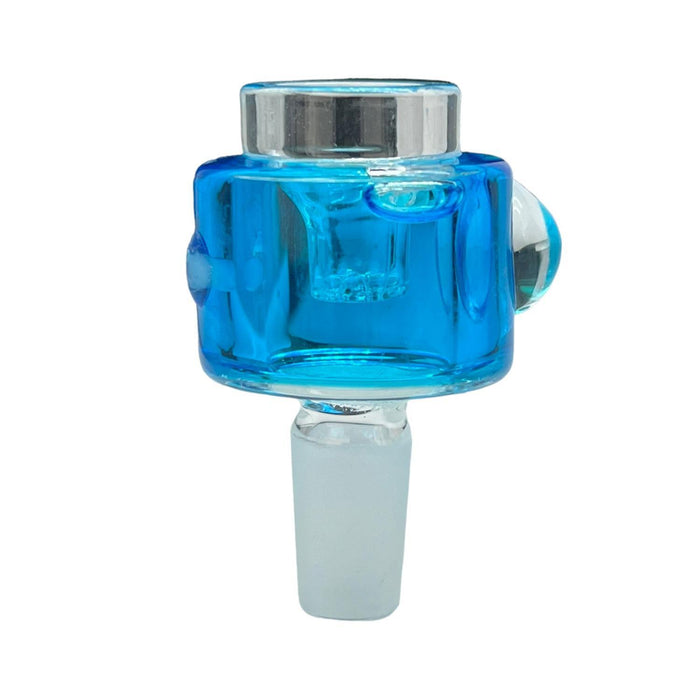SkyGlass - Colored Glycerin Bowl 14mm - Blue