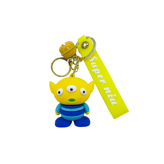 Silicon Character Keychain