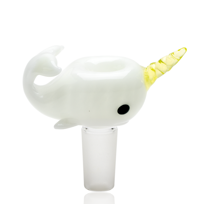 Empire Glassworks - Bowl Piece - Radioactive Narwhal