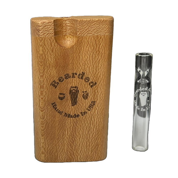 Bearded Glass - Short w/Logo Dugout