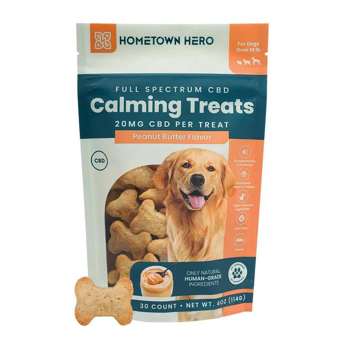 Hometown Hero - Calming 20mg CBD Dog Treats
