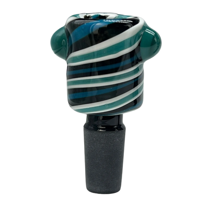 SkyGlass - Bowl - Swirl w/Dots 14mm