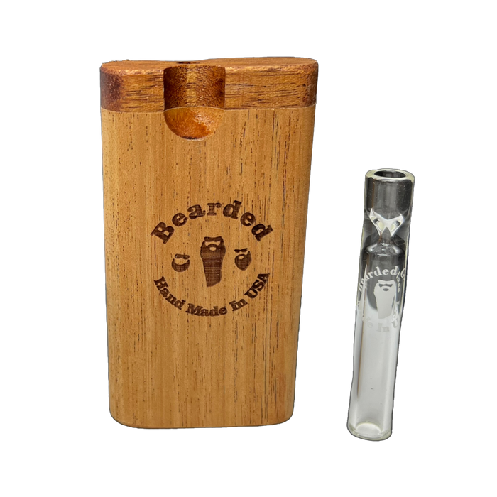 Bearded Glass - Short w/Logo Dugout