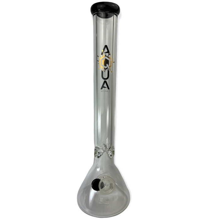 Aqua - Waterpipe - 9mm Beaker Elephant Joint Thick Base 18"