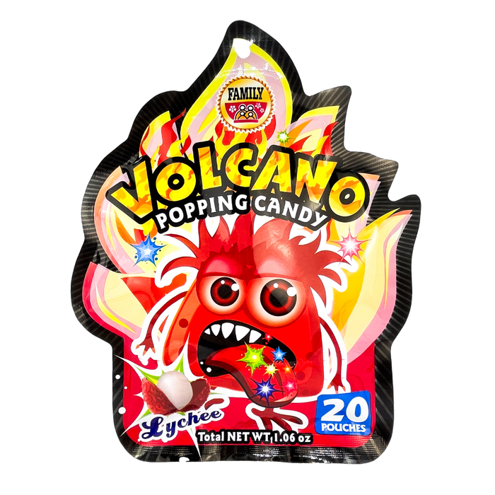 Volcano Popping Candy 20pk