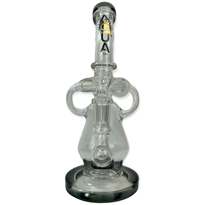 Aqua - Waterpipe - Shower Puck Perc Recycling Dual Tube