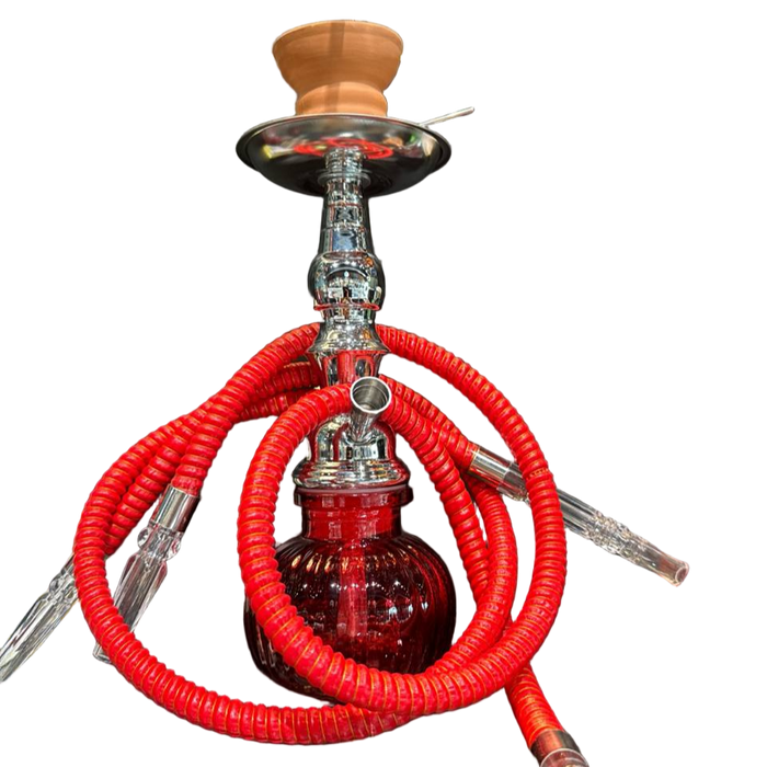 Omnis -  Hookah - 10.5" 2 Hose Pumpkin