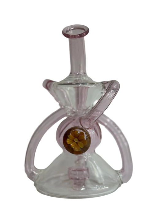 SkyGlass - Color Accented Shower Head Recycler