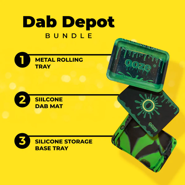 Ooze - Dab Depot Tray - 3in1 Bundle