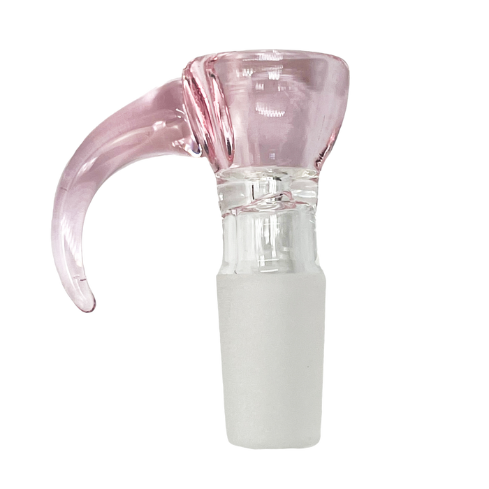 SkyGlass - Colored Horn Bowl 14mm - Pink