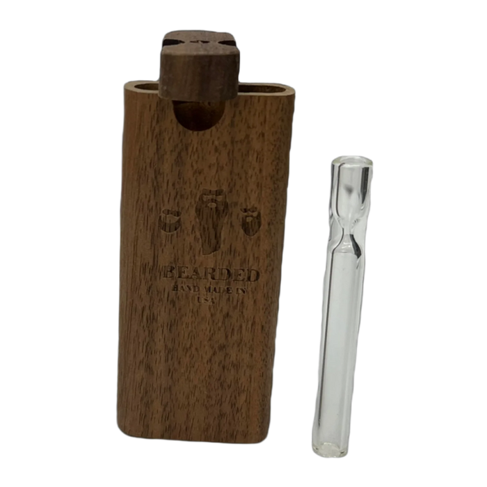 Bearded Glass - Tall w/Clear Glass Dugout