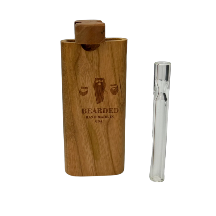 Bearded Glass - Tall w/Clear Glass Dugout