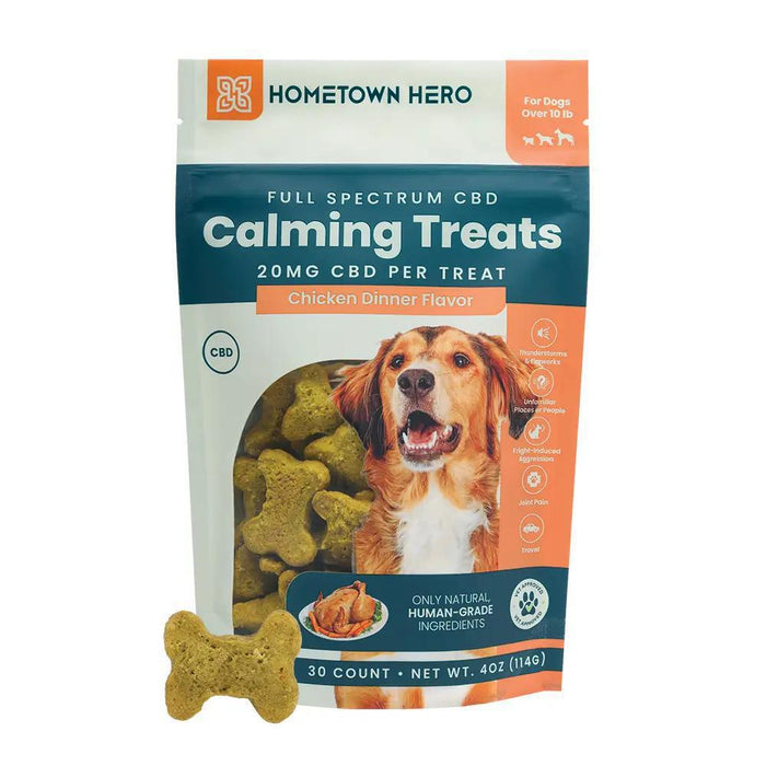 Hometown Hero - Calming 20mg CBD Dog Treats