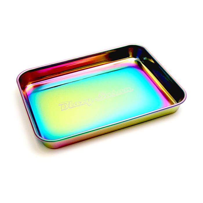 Blazy Susan Stainless Steel Rolling Trays
