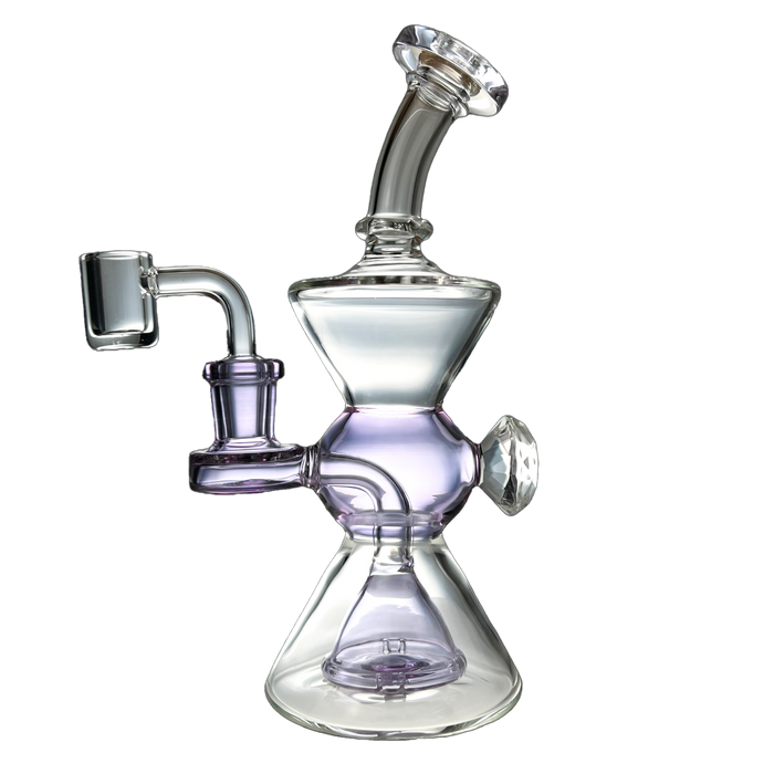 SkyGlass - Color Accented Shower Head Perc Rig