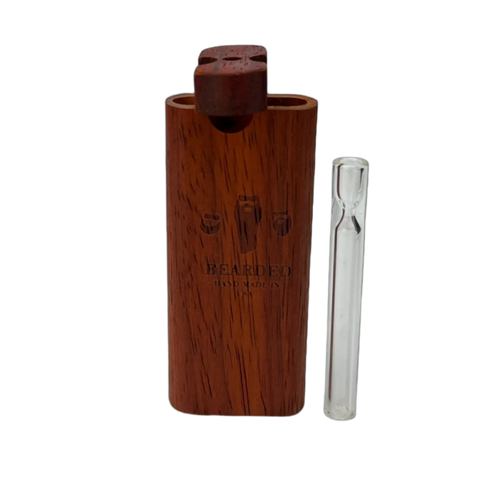 Bearded Glass - Tall w/Clear Glass Dugout